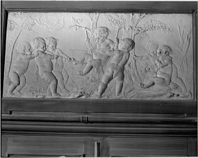 4 bas-reliefs : les saisons