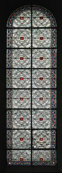 Ensemble de 17 verrières - Chapelle de la Visitation Sainte-Marie (Premier monastère des Visitandines)