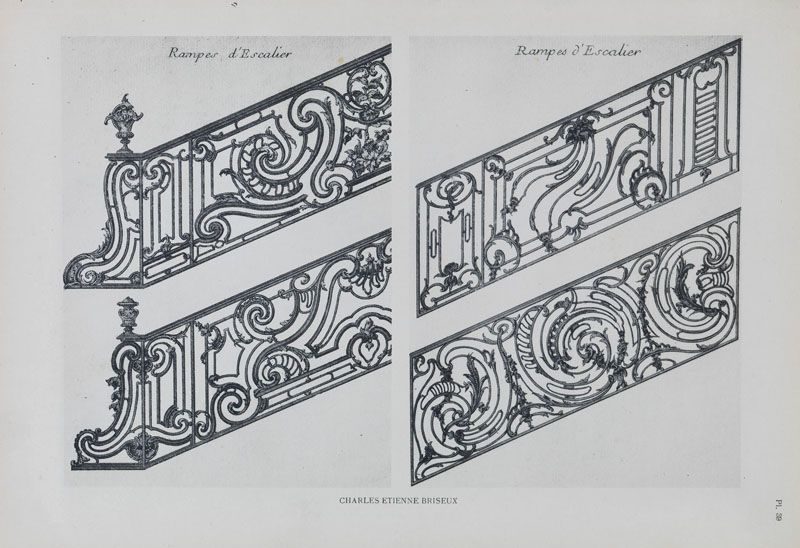 dossier de synthèse sur les escaliers, rampes d'appui et départs de rampe d'appui