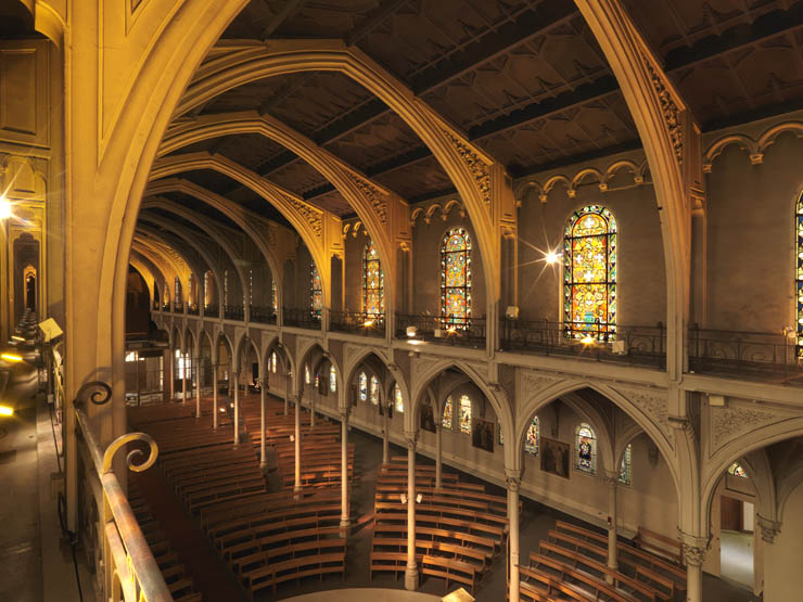 Ensemble de 65 verrières - Église Notre-Dame de la Cité paroissiale de Saint-Honoré d'Eylau et chapelle Sainte-Thérèse