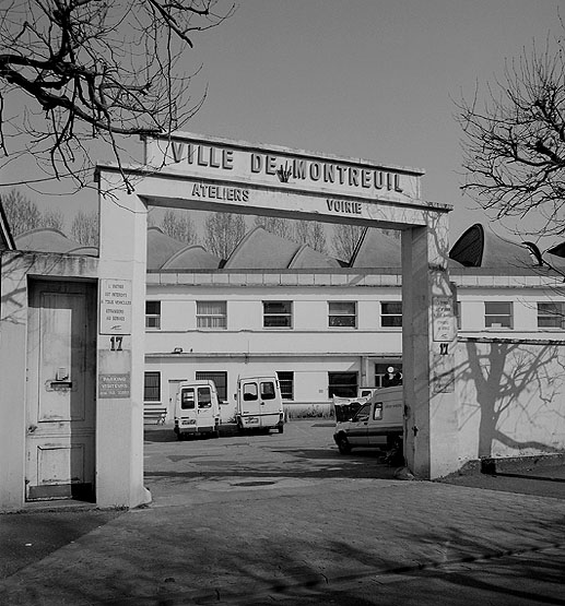 Usine de petite métallurgie de la Société des tubes de Montreuil, actuellement garage municipal