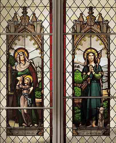Ensemble de 21 verrières - Chapelle Saint-Pierre-Julien Eymard ou Corpus Christi (Pères du Très-Saint-Sacrement)