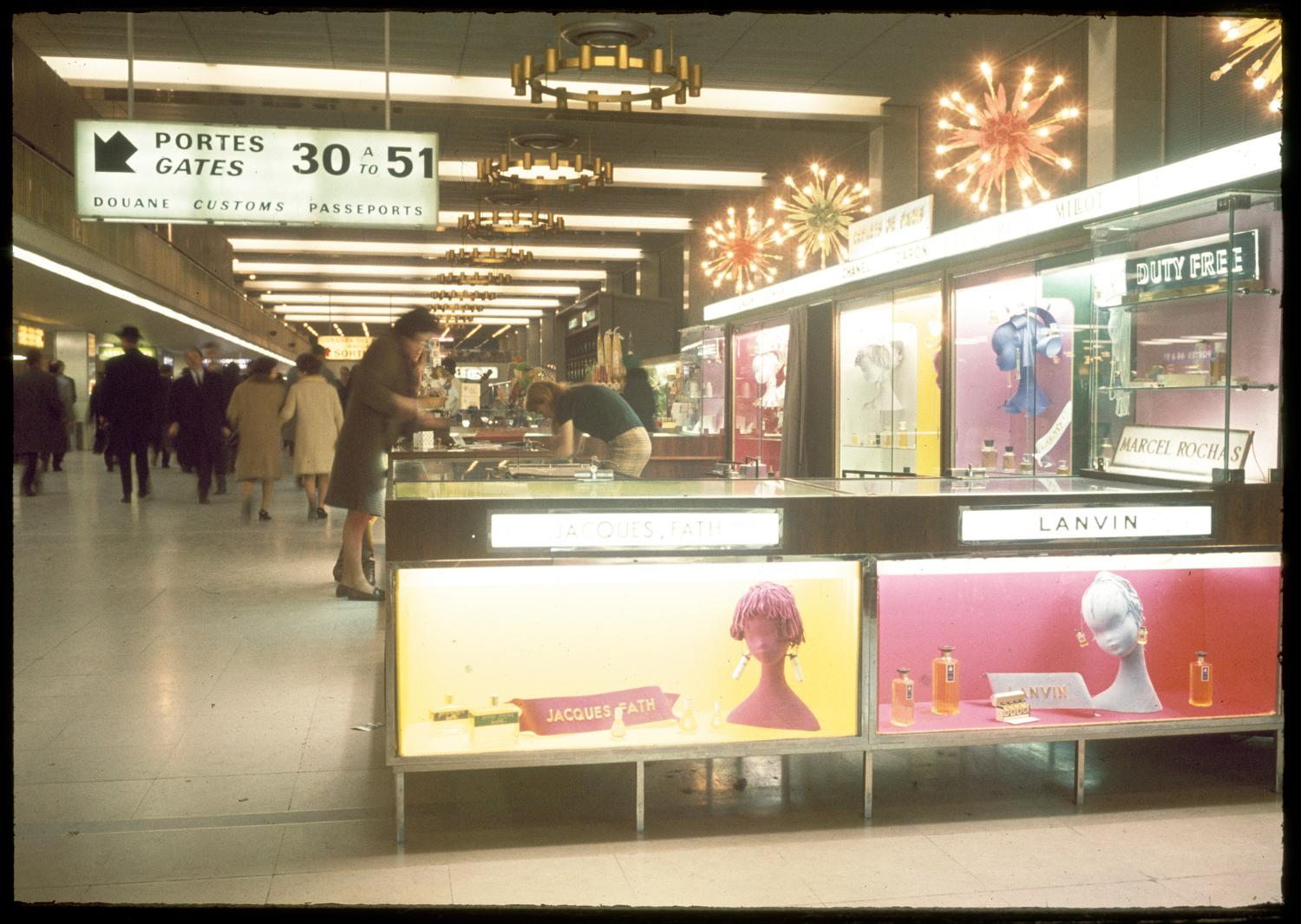 Les Installations terminales, Orly 4 dans les années 1960