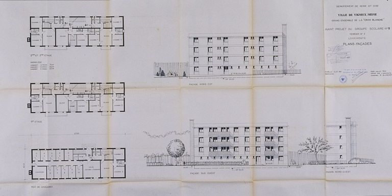 groupe scolaire Paul-Langevin, aujourd'hui Marcel-Pagnol