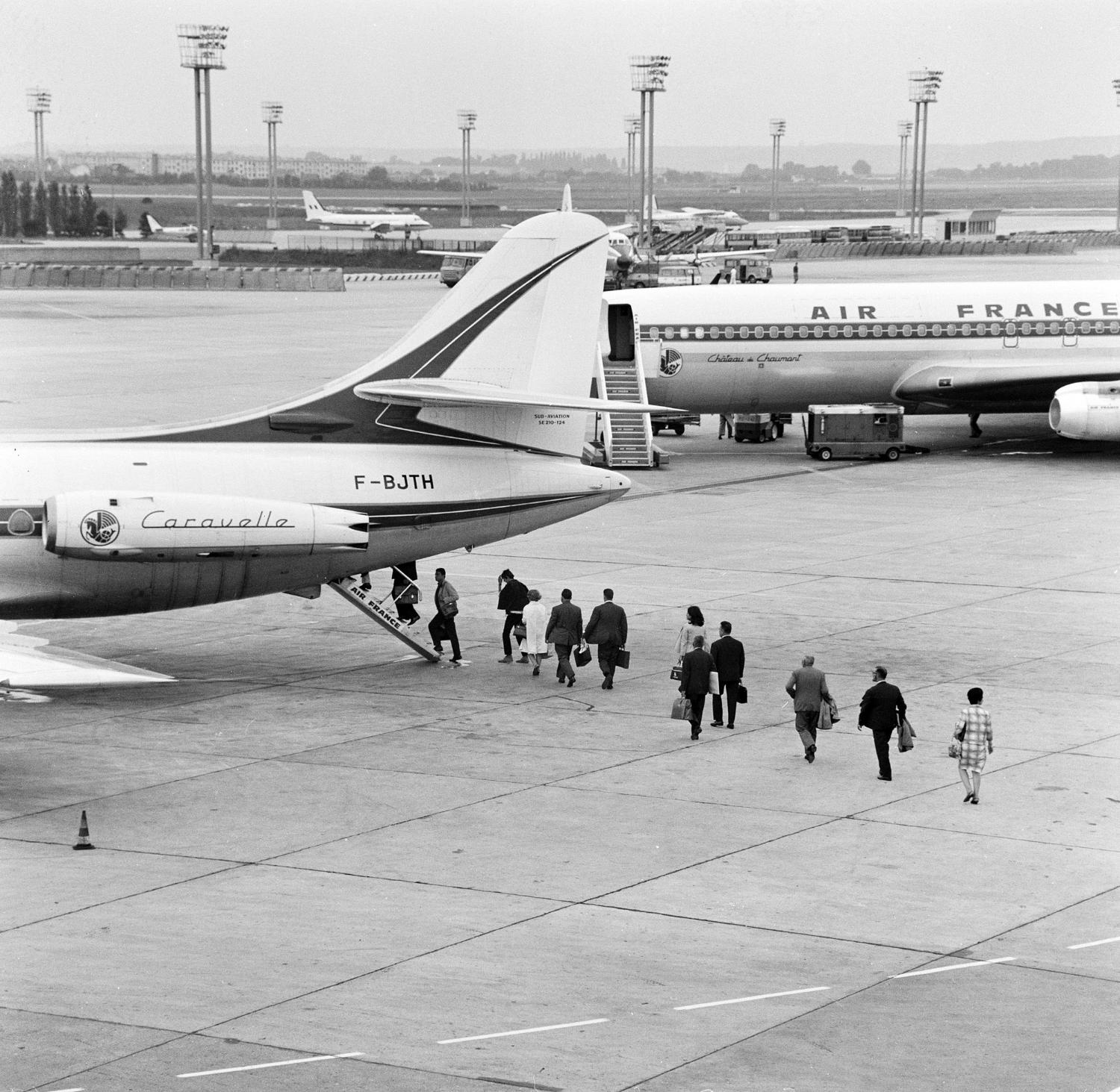 Les Installations terminales, Orly 4 dans les années 1960