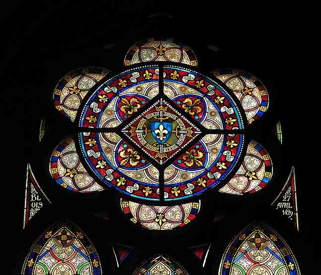 Ensemble de 23 verrières - Chapelle Sainte-Jeanne-d'Arc (Franciscaines missionnaires de Marie)