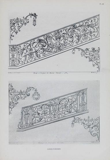 dossier de synthèse sur les escaliers, rampes d'appui et départs de rampe d'appui