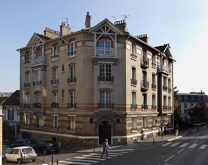 Architectures de brique en Ile-de-France