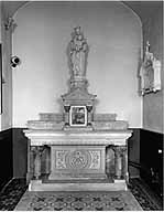 autel (autel secondaire de la Vierge)