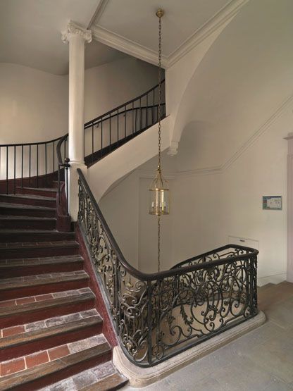 rampe d'appui, escalier de l' hôtel de Montescot (non étudié)