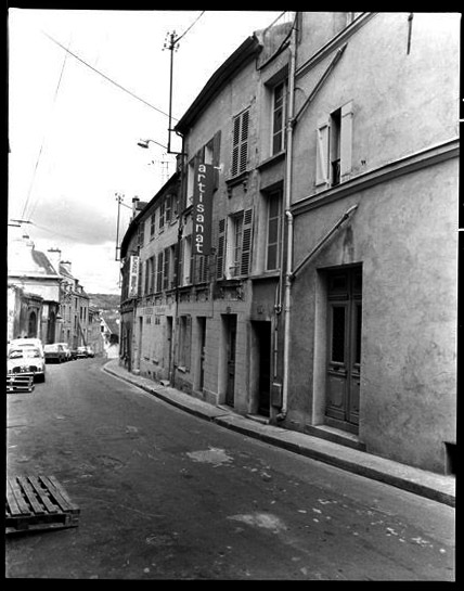 Campagne photographique sur le patrimoine de Mantes-la-Jolie en 1977