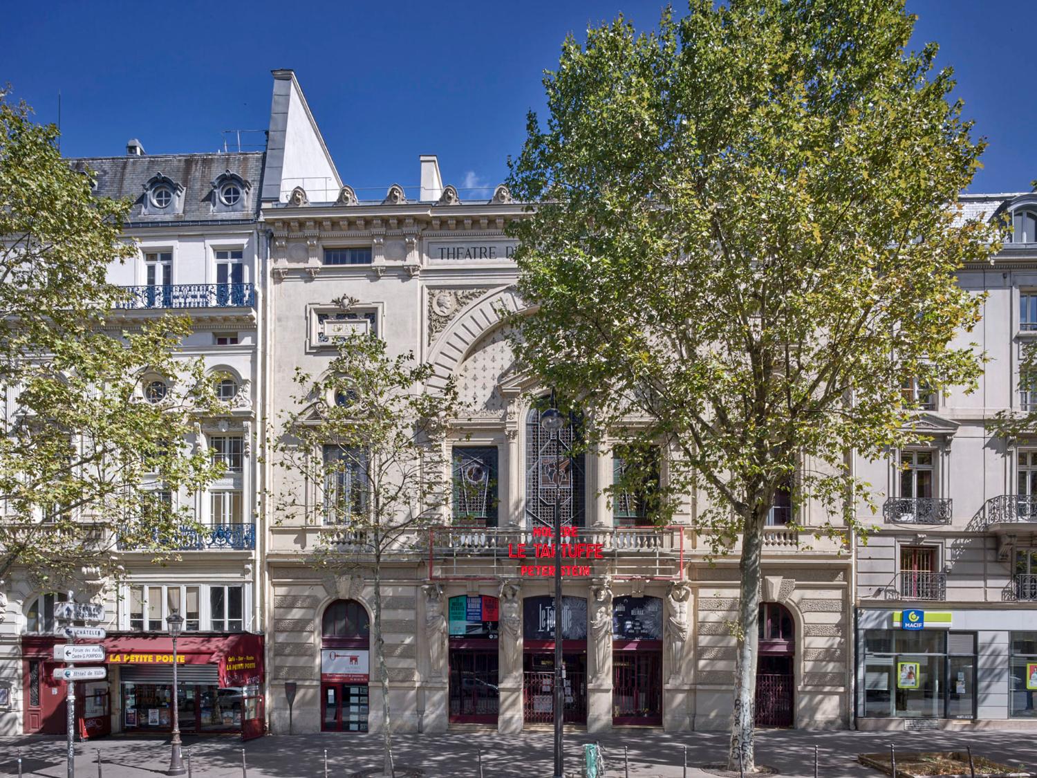 Porte Saint-Martin (10e arrondissement), théâtre de la