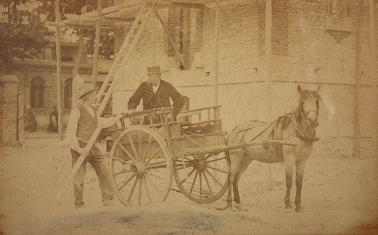 Héricy - atelier de charpentier Canteau, actuellement logement