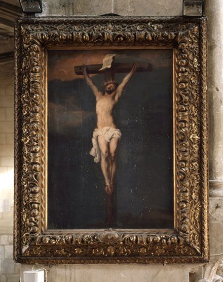 tableau : Christ en croix