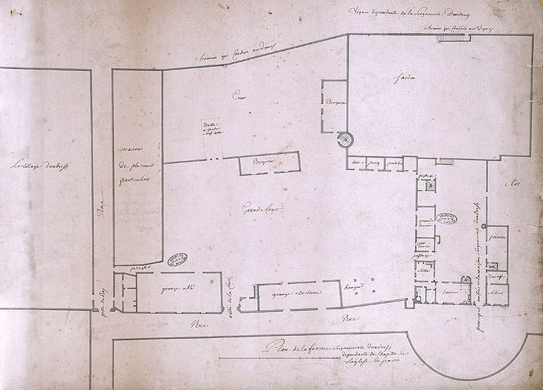 ferme seigneuriale du chapitre Notre-Dame de Paris, dite ferme du Moussel