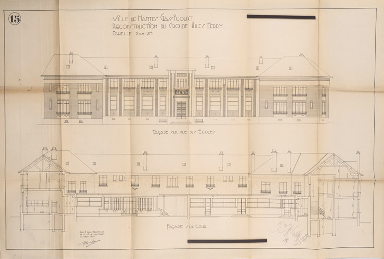 Groupe scolaire Jules-Ferry, actuellement collège