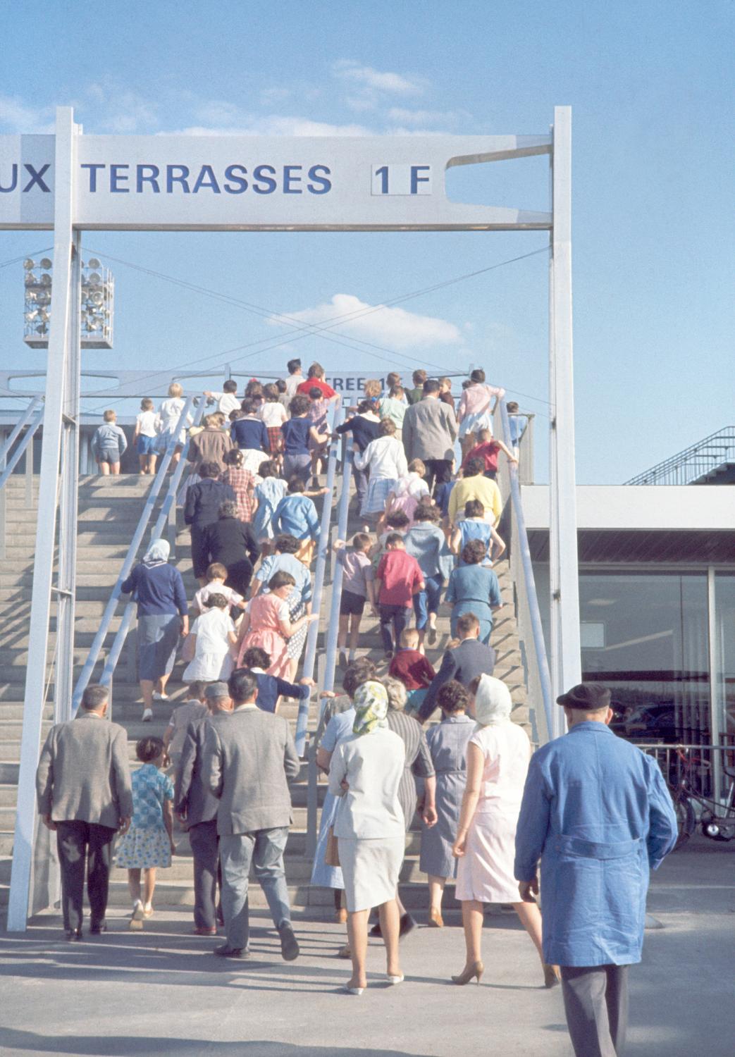 Les Installations terminales, Orly 4 dans les années 1960