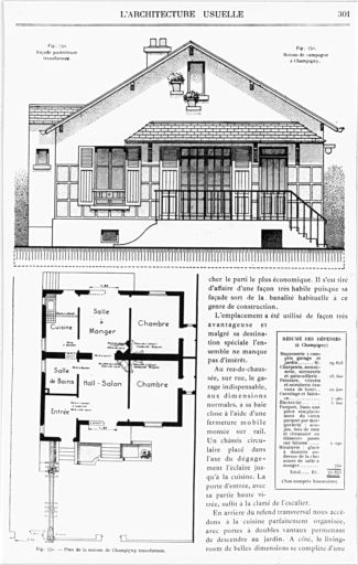 maisons, immeubles