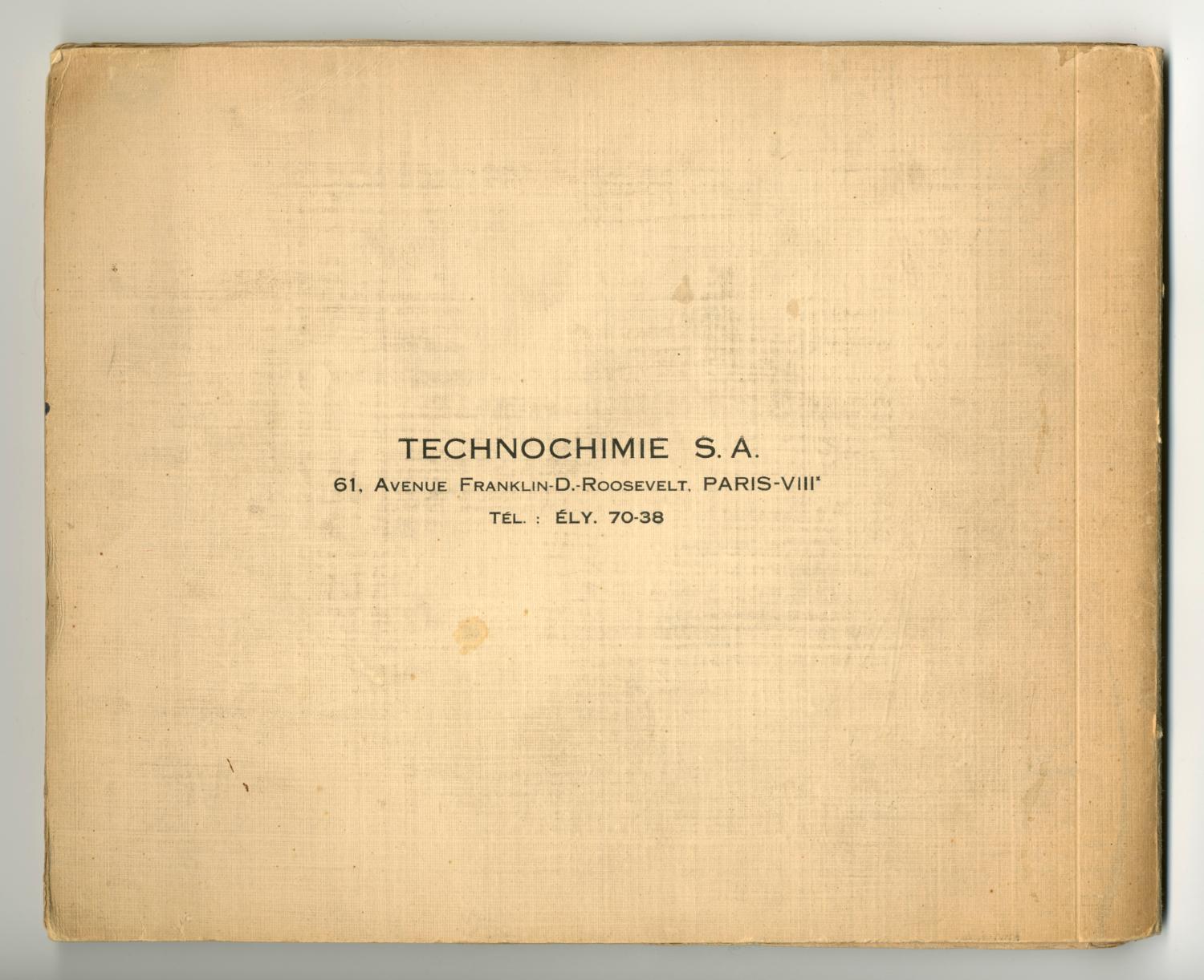 Usine de produits chimiques Poulenc Frères, puis usine d'engrais de la Société Française du Lysol, puis usine de chaudronnerie et usine d'articles en matière plastique (usine d'enceintes de confinement) Ateliers de Technochimie