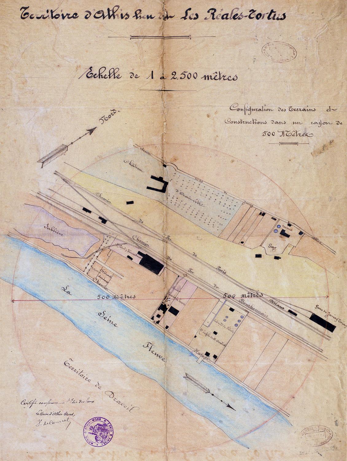 usine de produits pharmaceutiques Garnier fils et Lecerf, puis usine de produits chimiques David et Carré