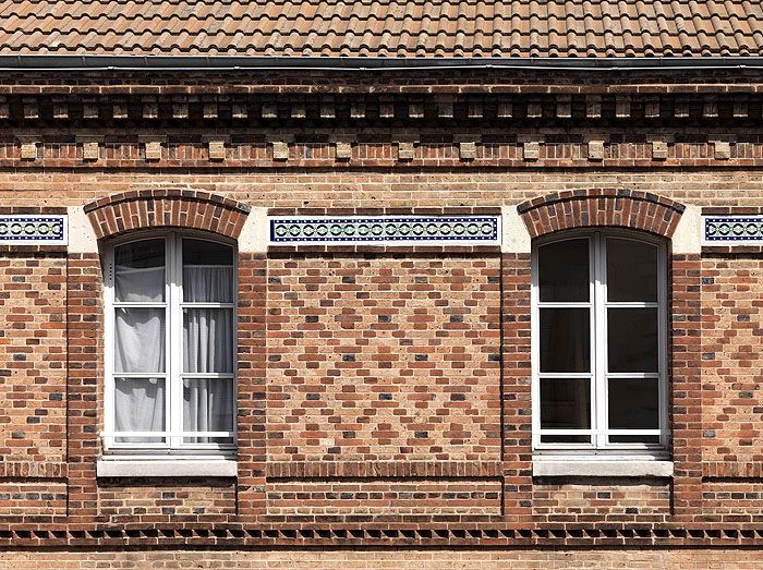 Architectures de brique en Ile-de-France
