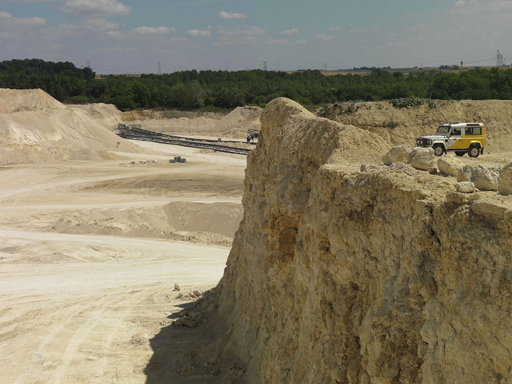 Écuelles - Carrière de Charmoy, puis carrière de calcaire industriel Piketty frères