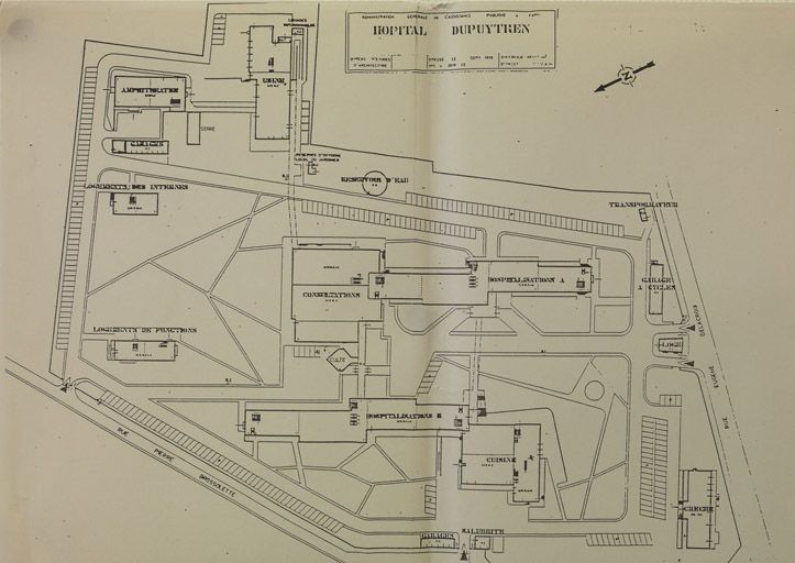 sanatorium de Champrosay, puis sanatorium Joffre, puis hôpital Joffre, actuellement hôpital Joffre-Dupuytren