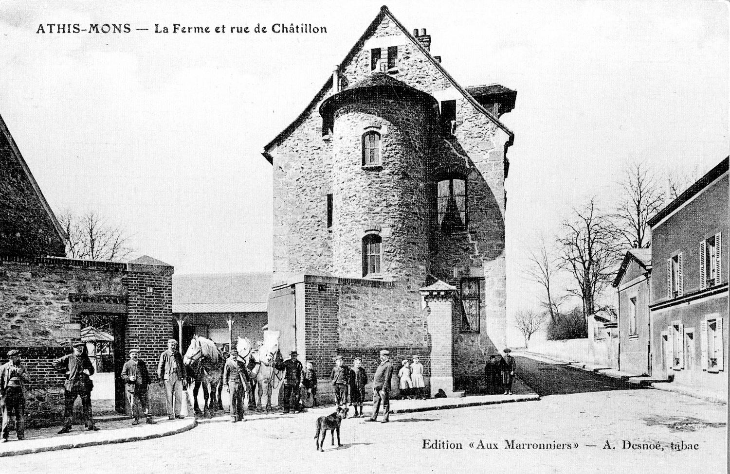 ferme seigneuriale dite ferme d'Athis, actuellement maison