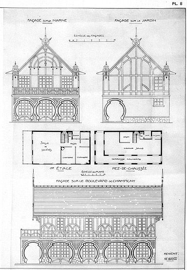 maisons, immeubles