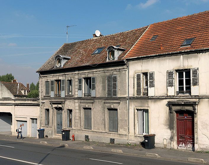 les maisons et immeubles de Meaux