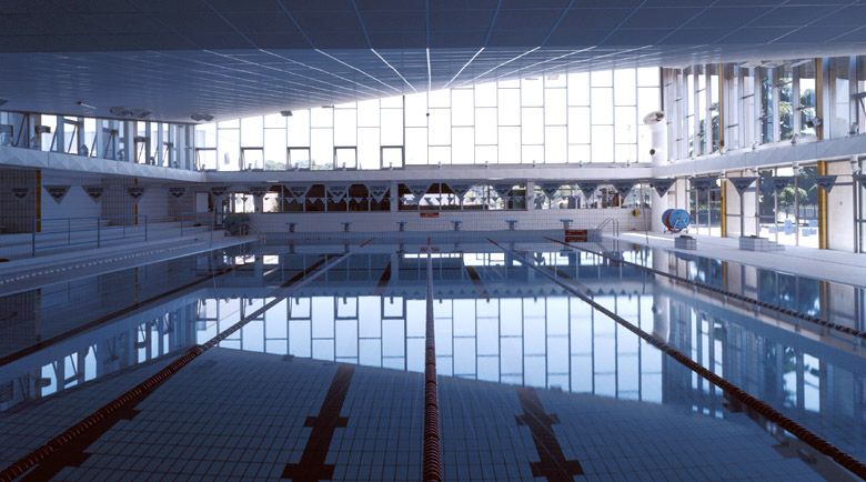 piscine : bassin couvert, bassin découvert, tank à ramer