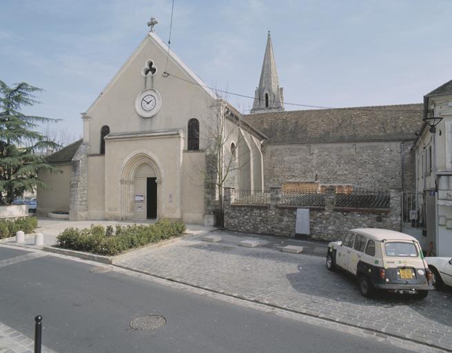 collégiale de chanoines de la congrégation de Saint-Victor, église paroissiale Saint-Denis