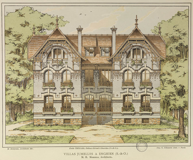 maisons jumelles, 6 -10 rue Saint Louis