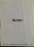 Quatrième de couverture du tiré à part concernant l'édifice et extrait de la revue Recherche et architecture du 3e trimestre 1977 : logo de l'entreprise. (Archives de la Chambre de métiers et de l'artisanat du Val d'Oise)