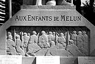 Ensemble des sculptures du monument aux morts de la Première guerre mondiale