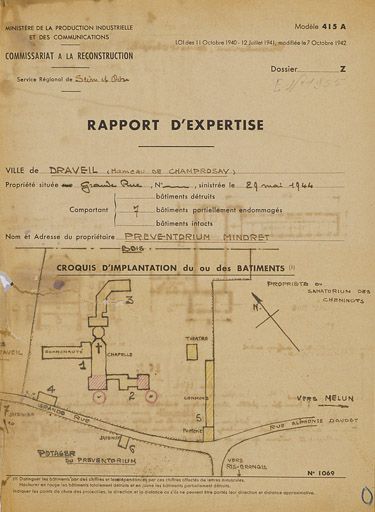 préventorium Minoret, actuellement institut médico-pédagogique Marie-Auxiliatrice