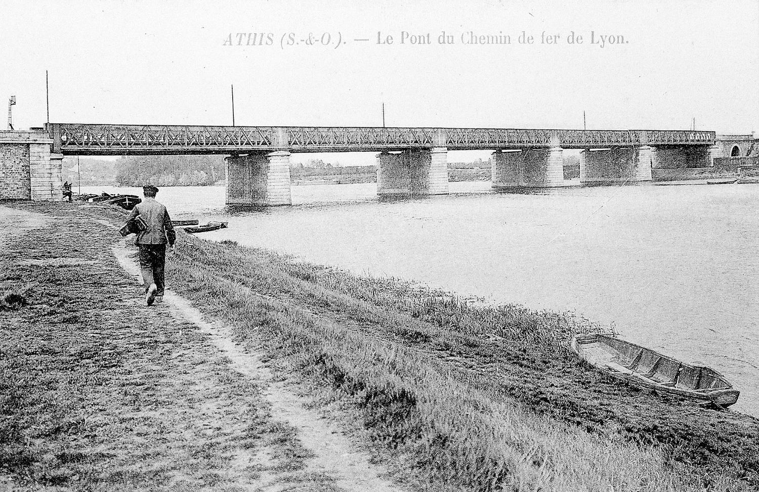 pont de chemin de fer du réseau PLM dit pont de Lyon