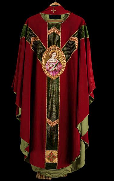 chasuble de saint Etienne