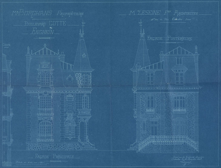 maison de monsieur Borghans, 58 boulevard Cotte