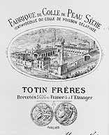 Usine de colles Totin frères, puis Bonnefoy et Winder (détruit)