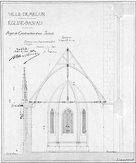 église paroissiale Saint-Aspais