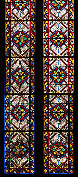 Ensemble de 12 verrières - Chapelle Saint-Vincent-de-Paul (Sœurs de Saint-Vincent-de-Paul)