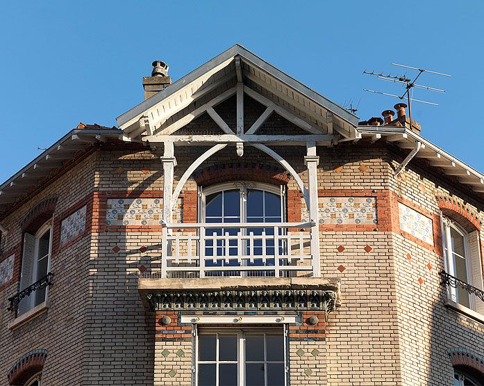 Architectures de brique en Ile-de-France