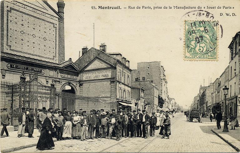 Usine de ferblanterie Jouets de Paris, puis JEP (détruit)