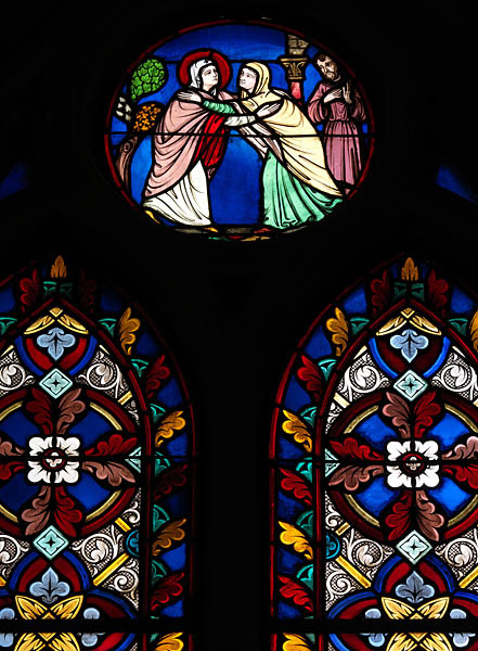 Ensemble de 12 verrières - Chapelle Saint-Vincent-de-Paul (Sœurs de Saint-Vincent-de-Paul)