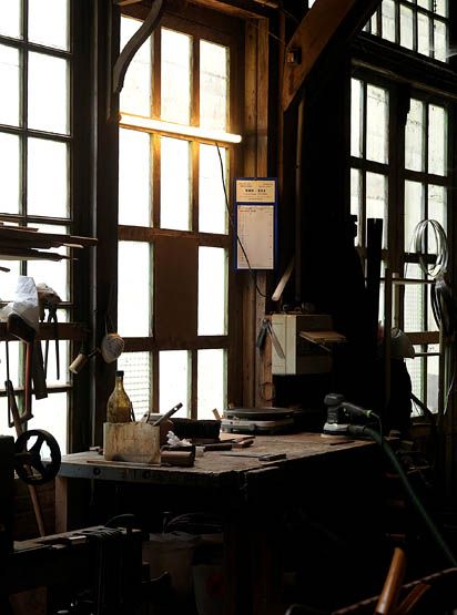 Fontainebleau - usine de menuiserie Barre, actuellement ébénisterie Atelier Saint-Louis