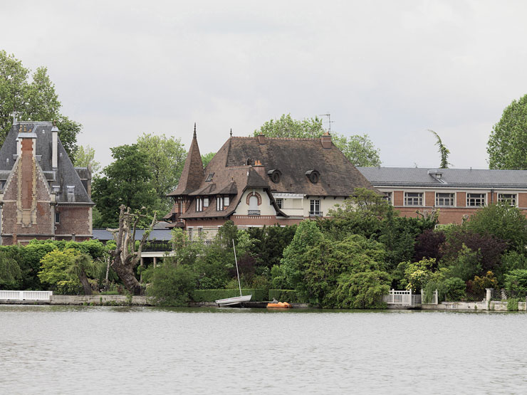 Les maisons et immeubles d'Enghien-les-Bains