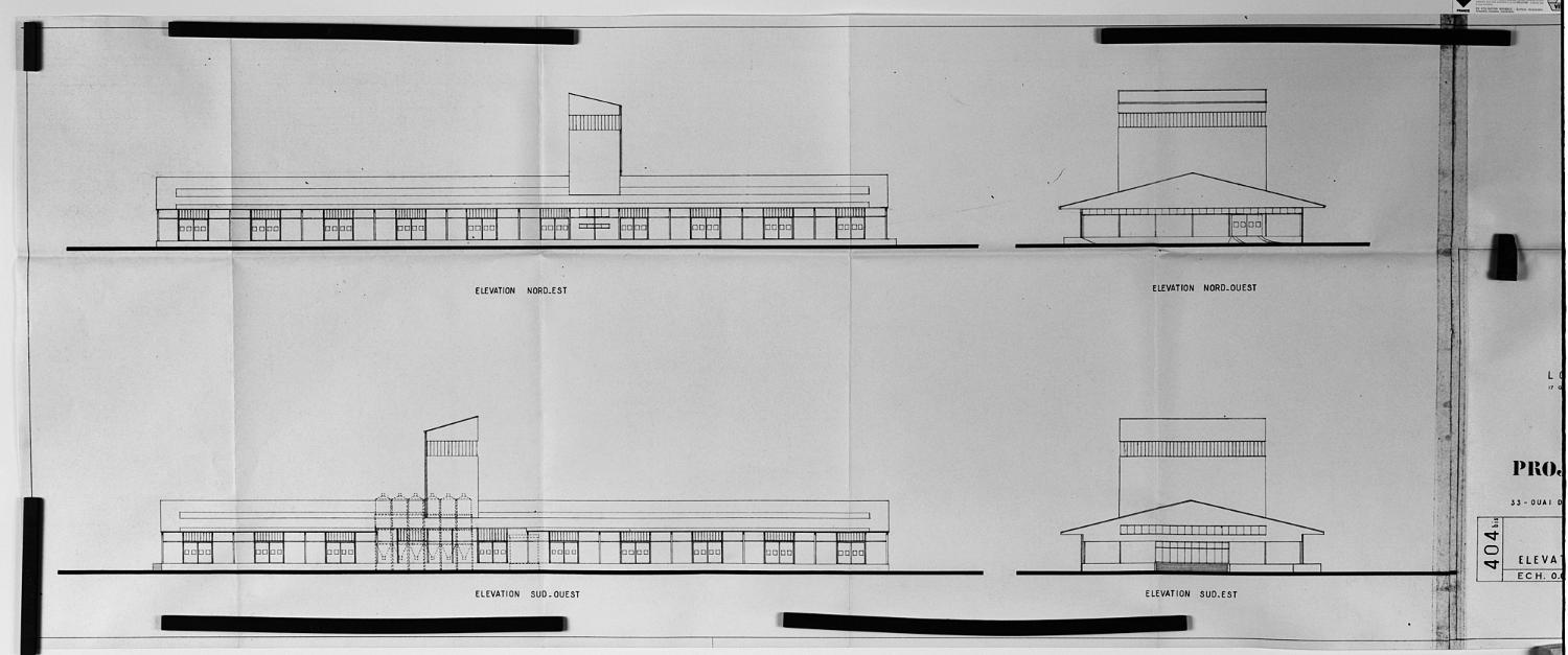 usine de produits pour l'alimentation animale dite Ancienne maison Louis Sanders, actuellement Centre de recherches et de contrôles biologiques (CRCB)