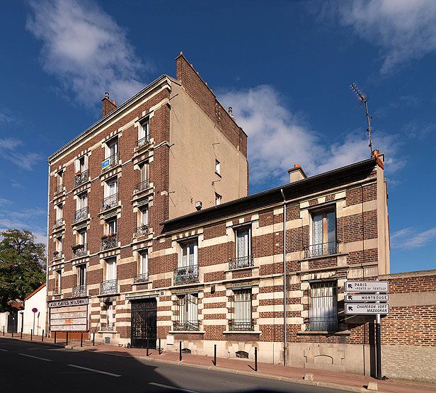 Architectures de brique en Ile-de-France