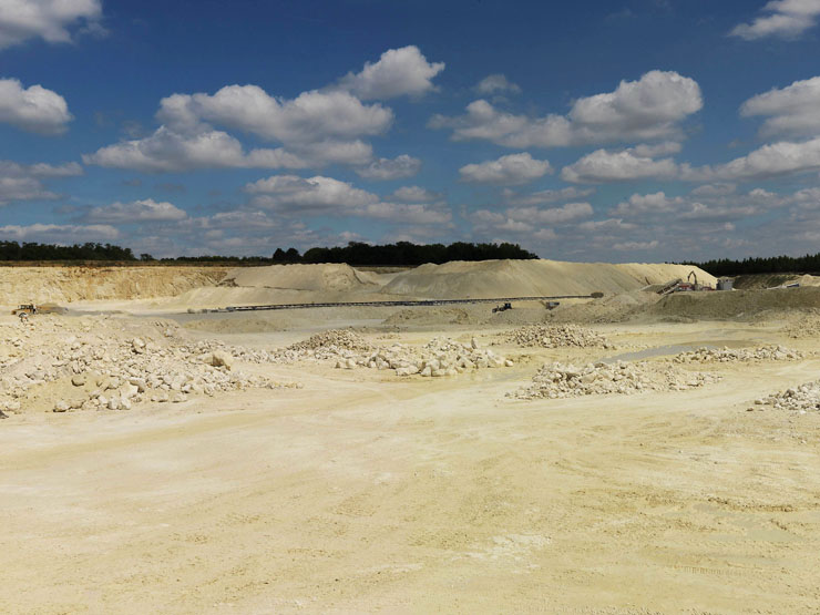 Écuelles - Carrière de Charmoy, puis carrière de calcaire industriel Piketty frères